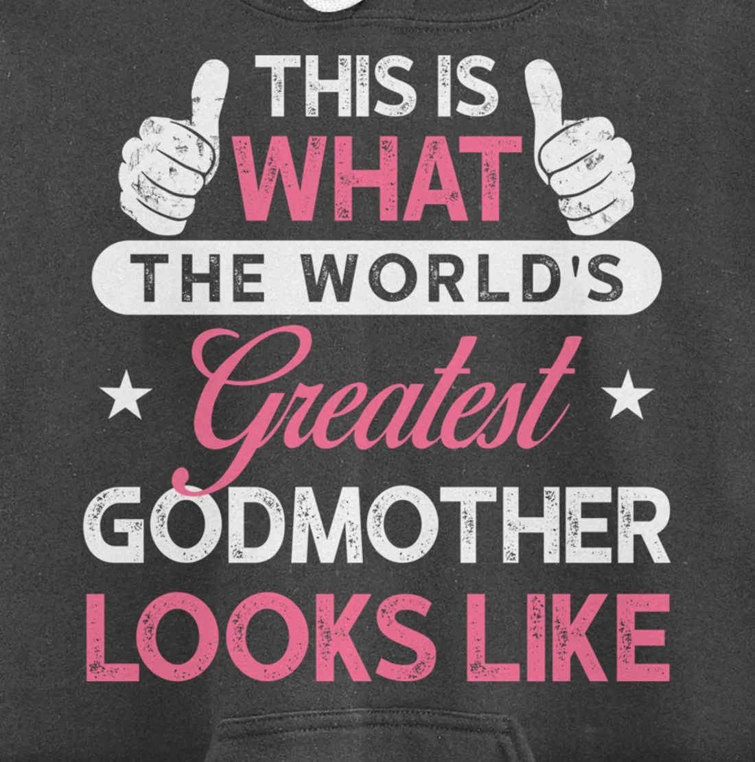 Godmother Gift: World's Greatest Godmother Pullover Hoodie