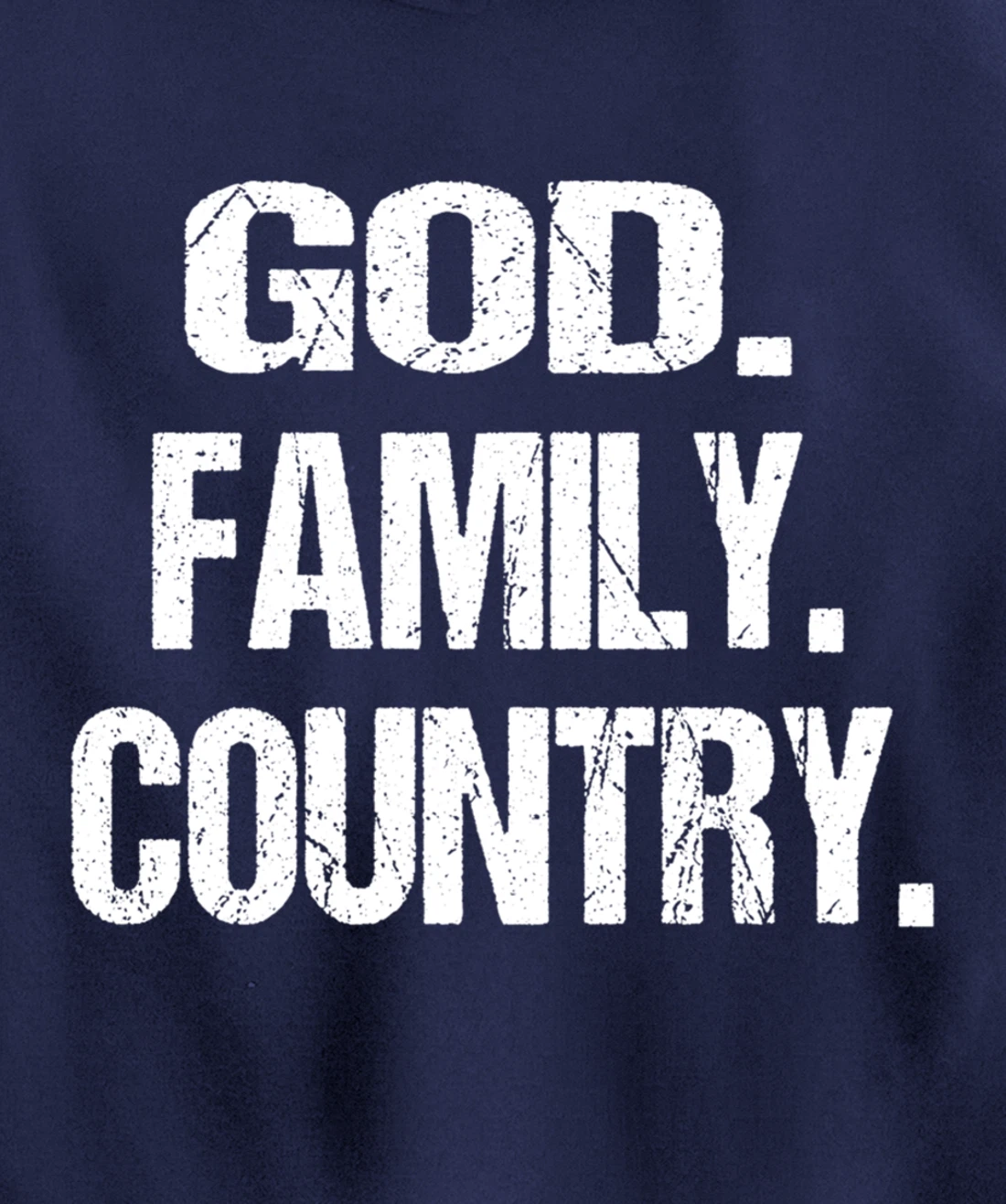God Family Country Christian American Patriotic United Stand Pullover Hoodie