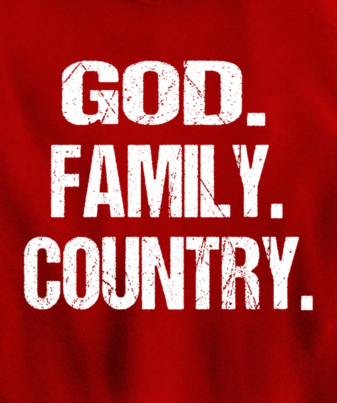 God Family Country Christian American Patriotic United Stand Pullover Hoodie