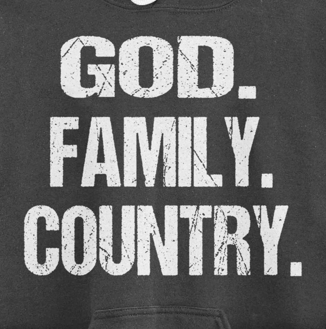 God Family Country Christian American Patriotic United Stand Pullover Hoodie