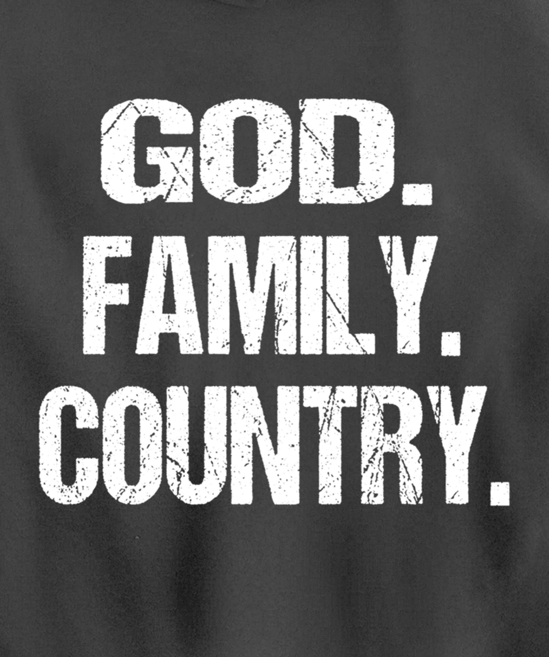 God Family Country Christian American Patriotic United Stand Pullover Hoodie