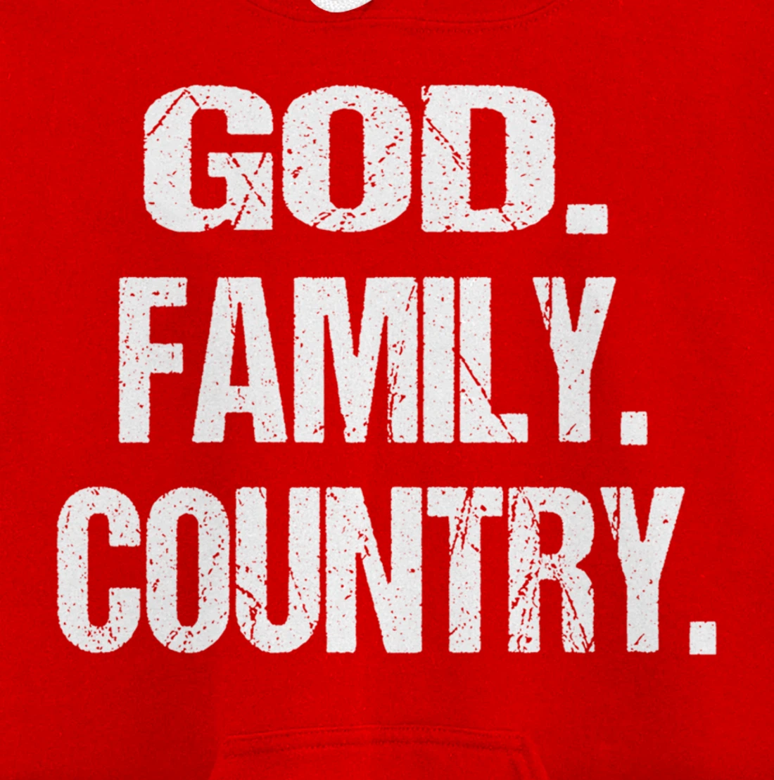God Family Country Christian American Patriotic United Stand Pullover Hoodie