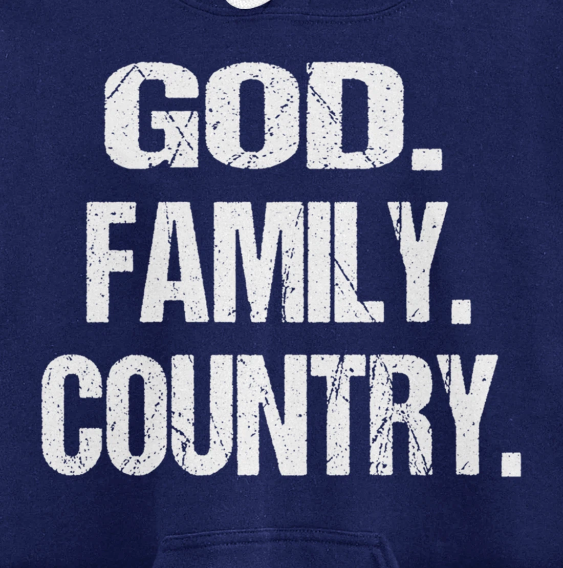 God Family Country Christian American Patriotic United Stand Pullover Hoodie