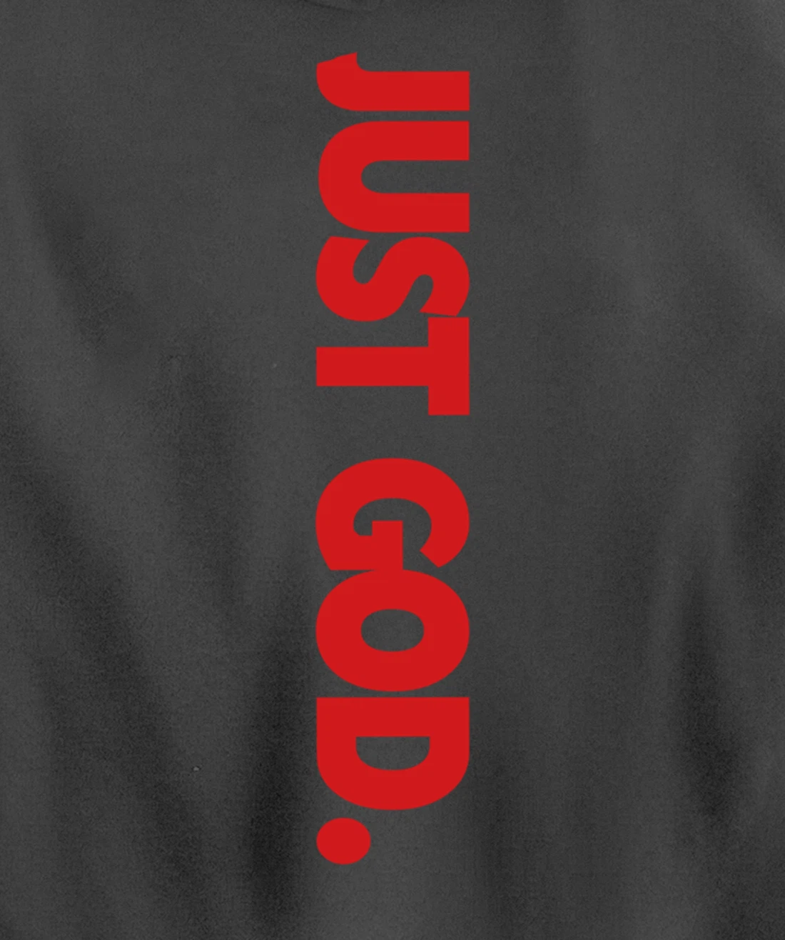 Just God Pullover Hoodie
