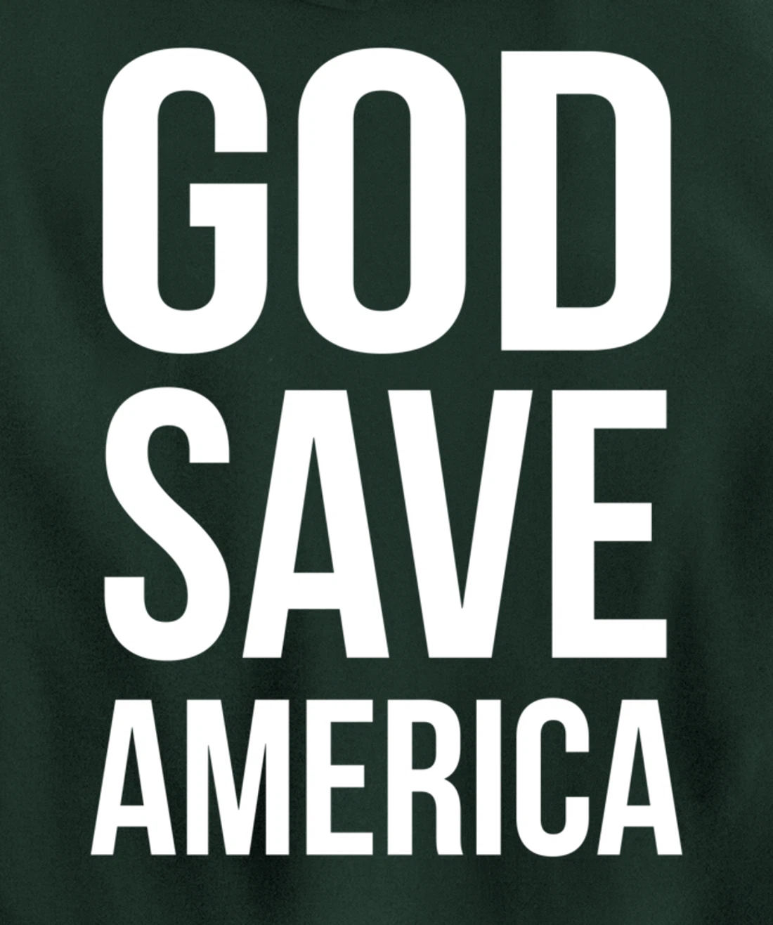 God Save America Pullover Hoodie