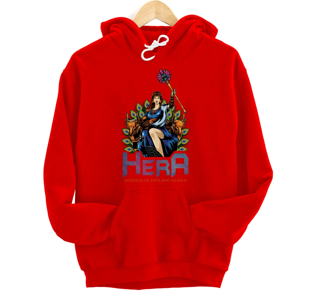 Hera Ancient Greek Mythology Gift Gods and Monsters Pullover Hoodie