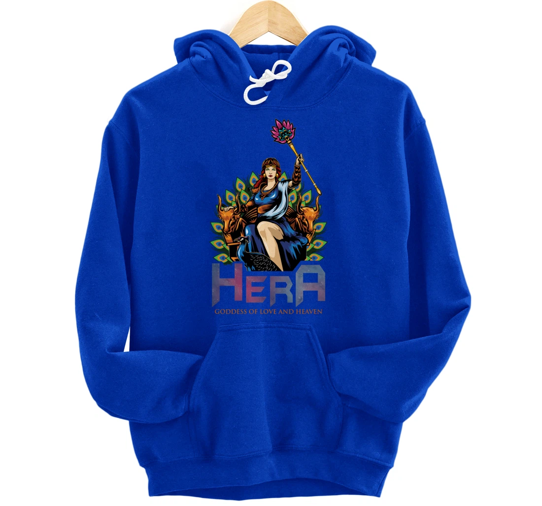 Hera Ancient Greek Mythology Gift Gods and Monsters Pullover Hoodie