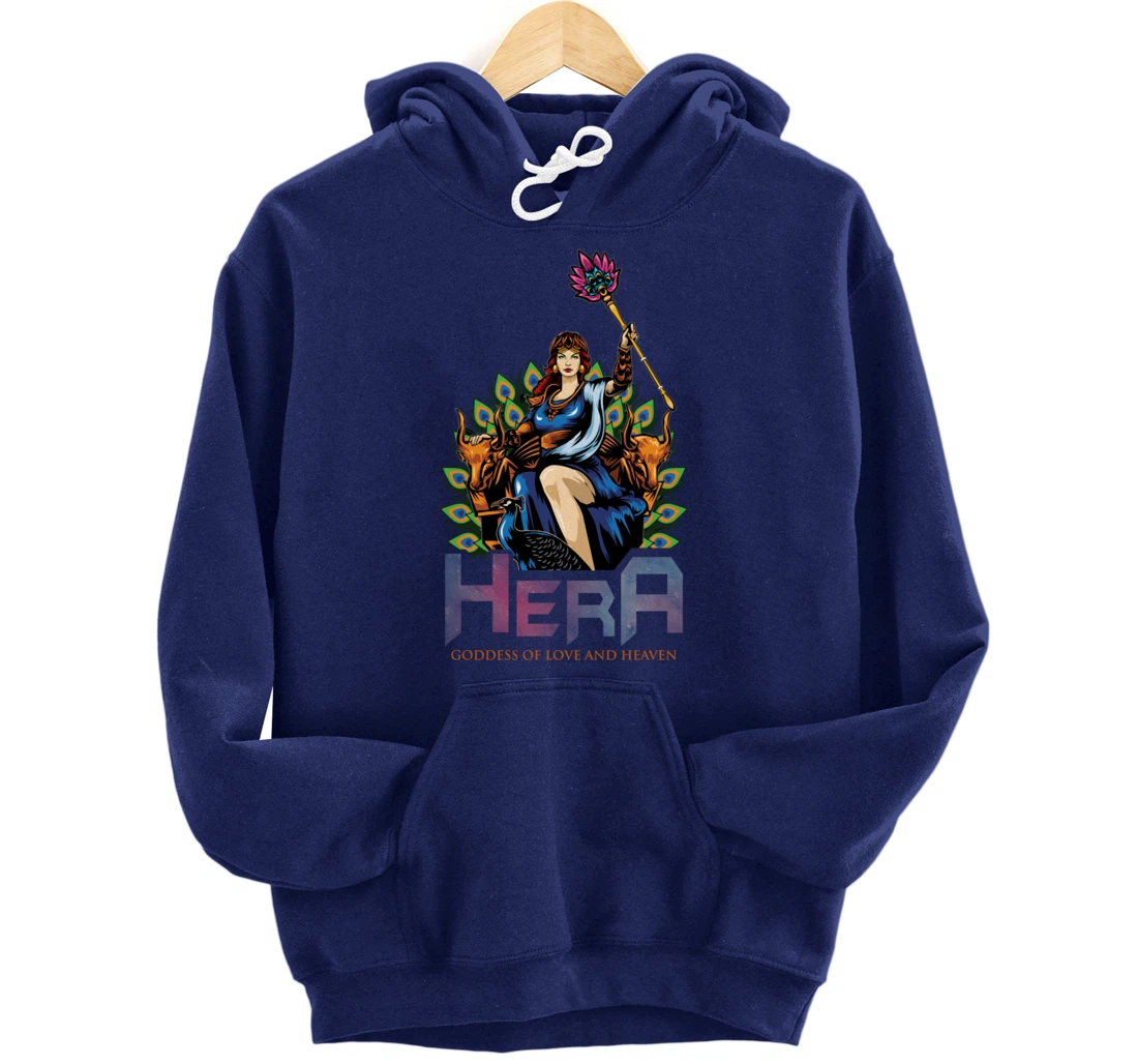 Hera Ancient Greek Mythology Gift Gods and Monsters Pullover Hoodie