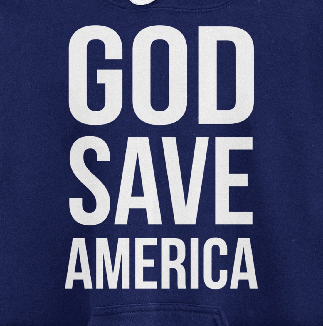 God Save America Pullover Hoodie