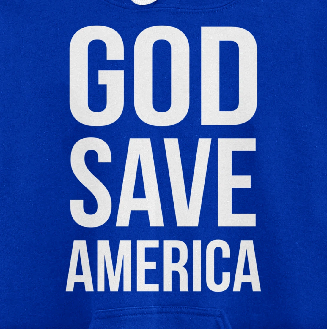 God Save America Pullover Hoodie