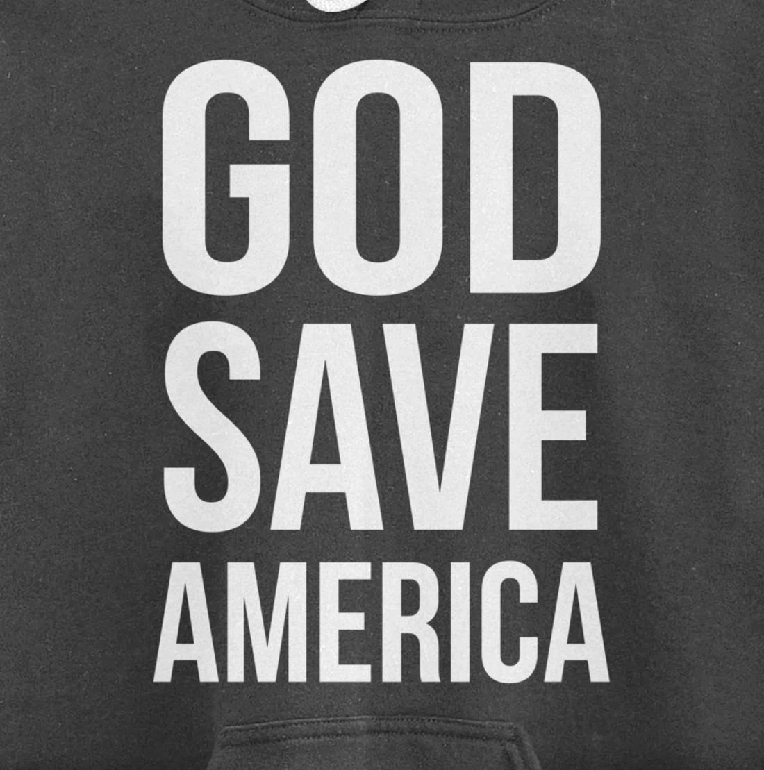 God Save America Pullover Hoodie