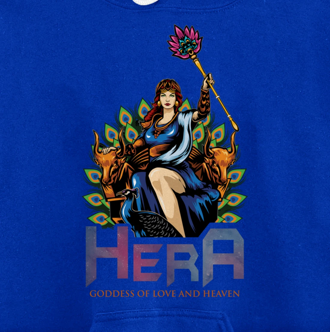 Hera Ancient Greek Mythology Gift Gods and Monsters Pullover Hoodie