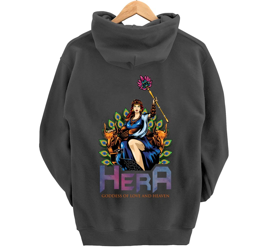 Hera Ancient Greek Mythology Gift Gods and Monsters Pullover Hoodie