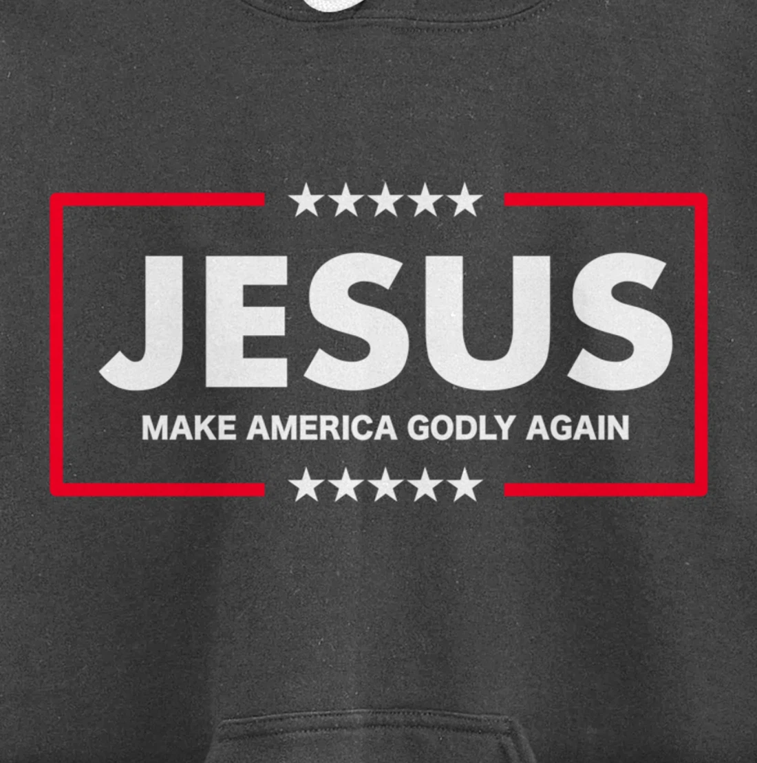Christian Gifts Women Men Make America Godly Again Pullover Hoodie