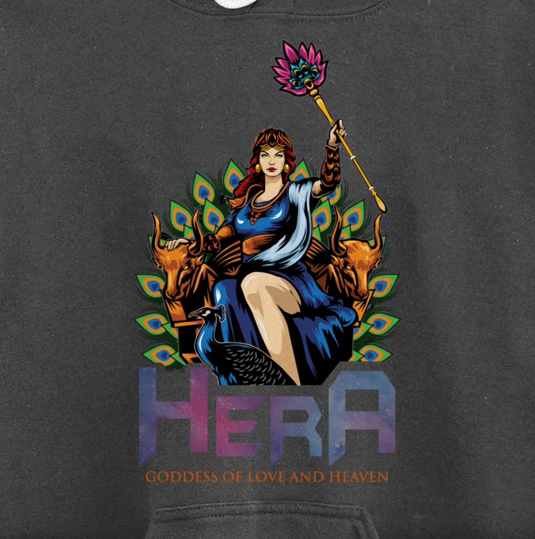 Hera Ancient Greek Mythology Gift Gods and Monsters Pullover Hoodie
