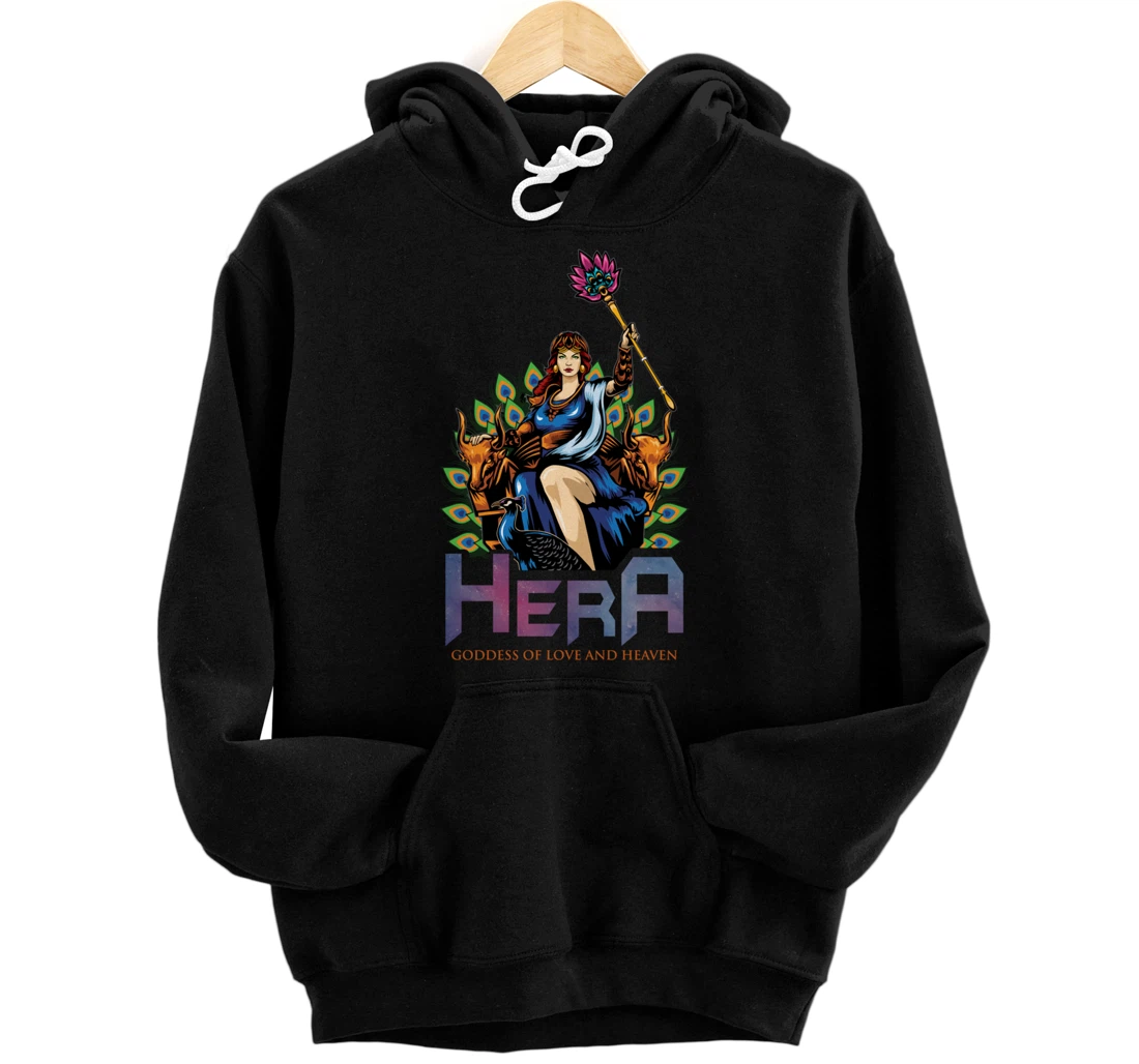 Hera Ancient Greek Mythology Gift Gods and Monsters Pullover Hoodie