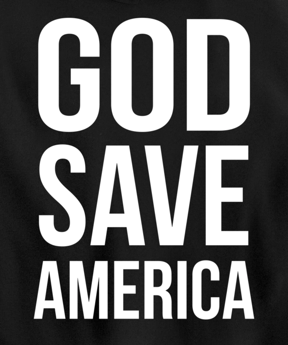 God Save America Pullover Hoodie