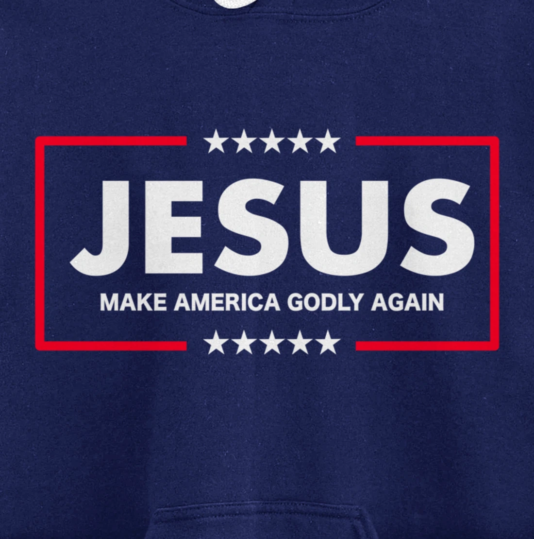 Christian Gifts Women Men Make America Godly Again Pullover Hoodie