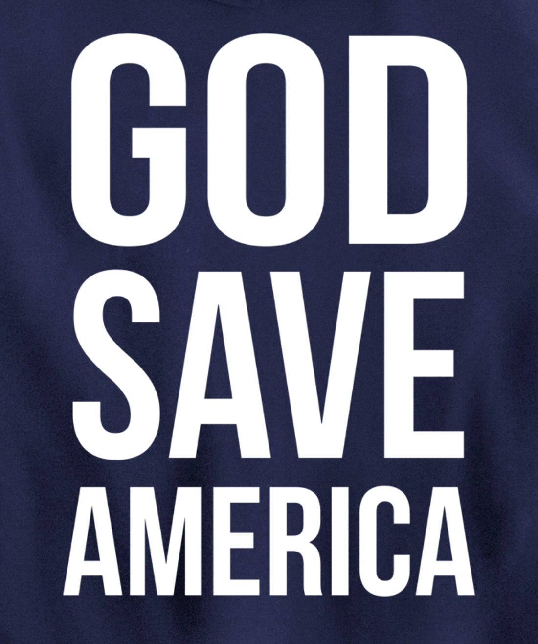 God Save America Pullover Hoodie