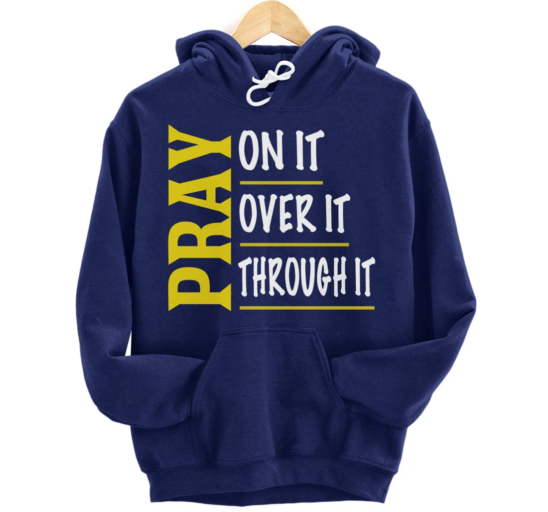 Christian Gifts Women Men Pray To Make America Godly Again Pullover Hoodie