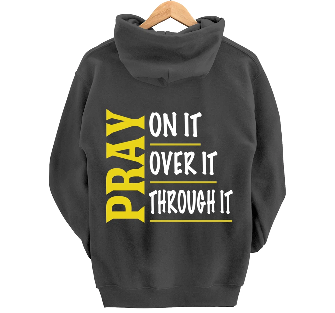 Christian Gifts Women Men Pray To Make America Godly Again Pullover Hoodie