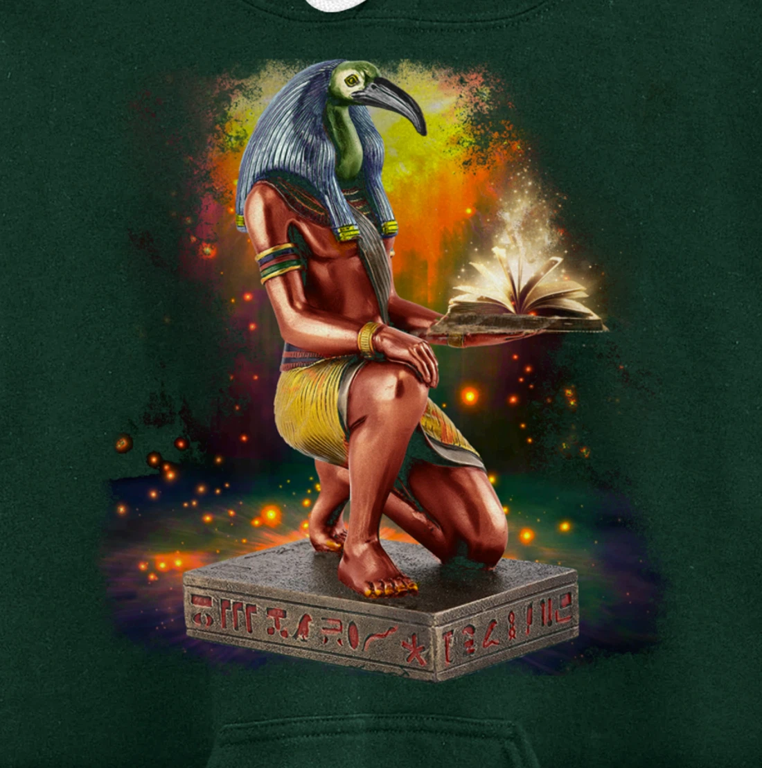 Thoth the Egyptian God of Knowledge Pullover Hoodie