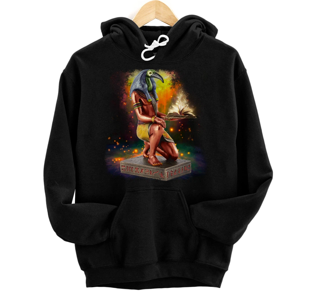 Thoth the Egyptian God of Knowledge Pullover Hoodie