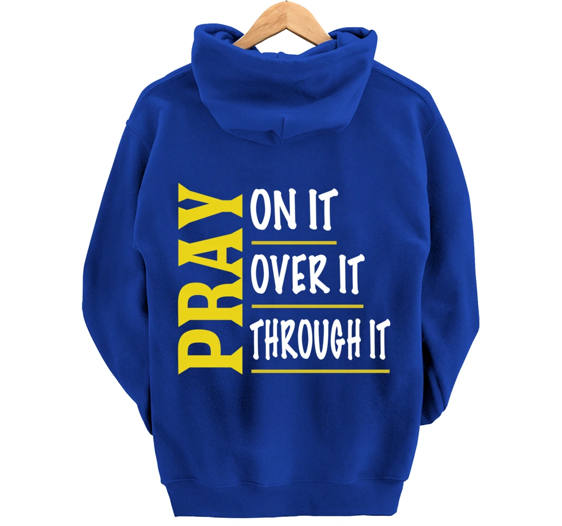 Christian Gifts Women Men Pray To Make America Godly Again Pullover Hoodie
