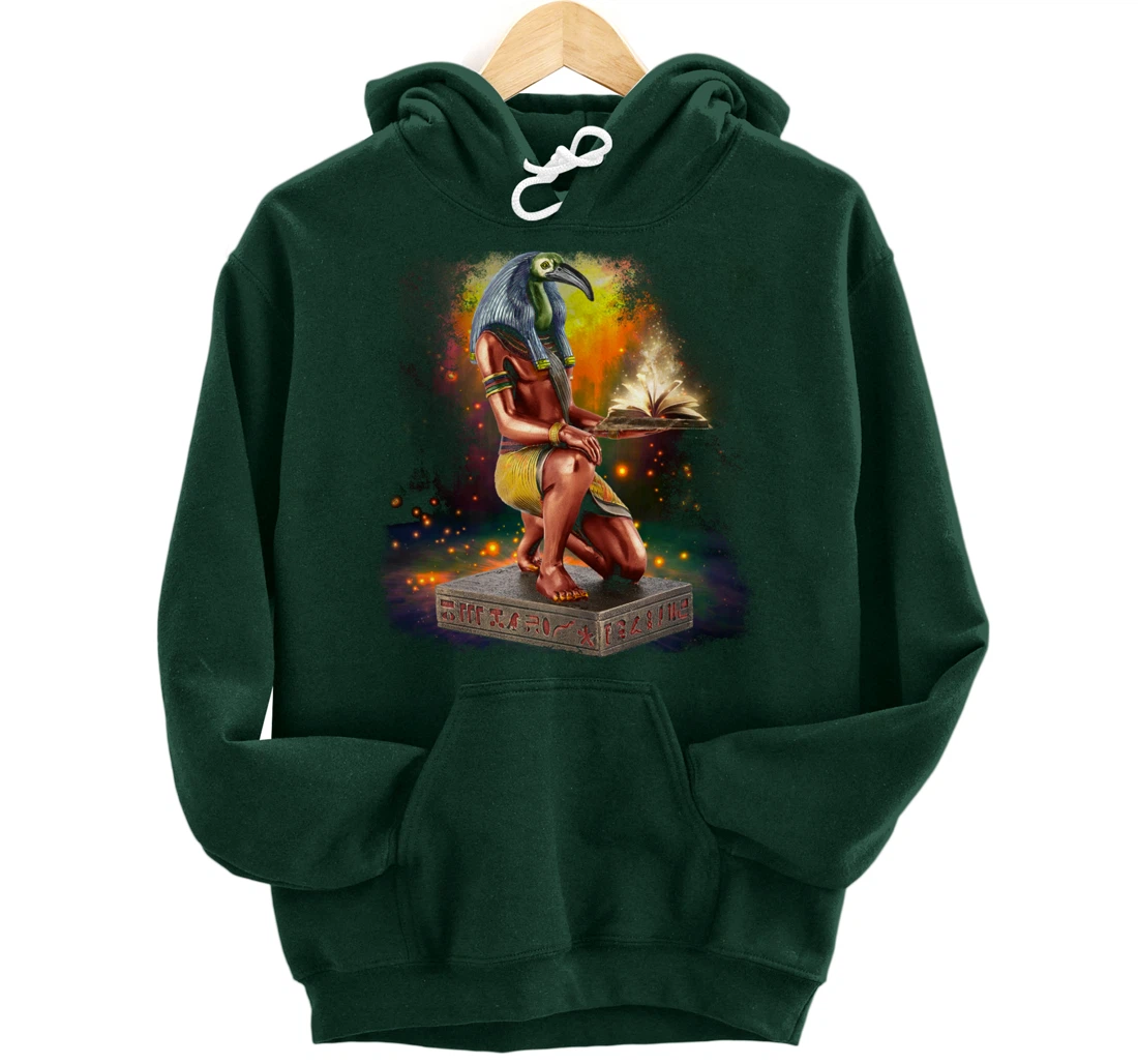 Thoth the Egyptian God of Knowledge Pullover Hoodie