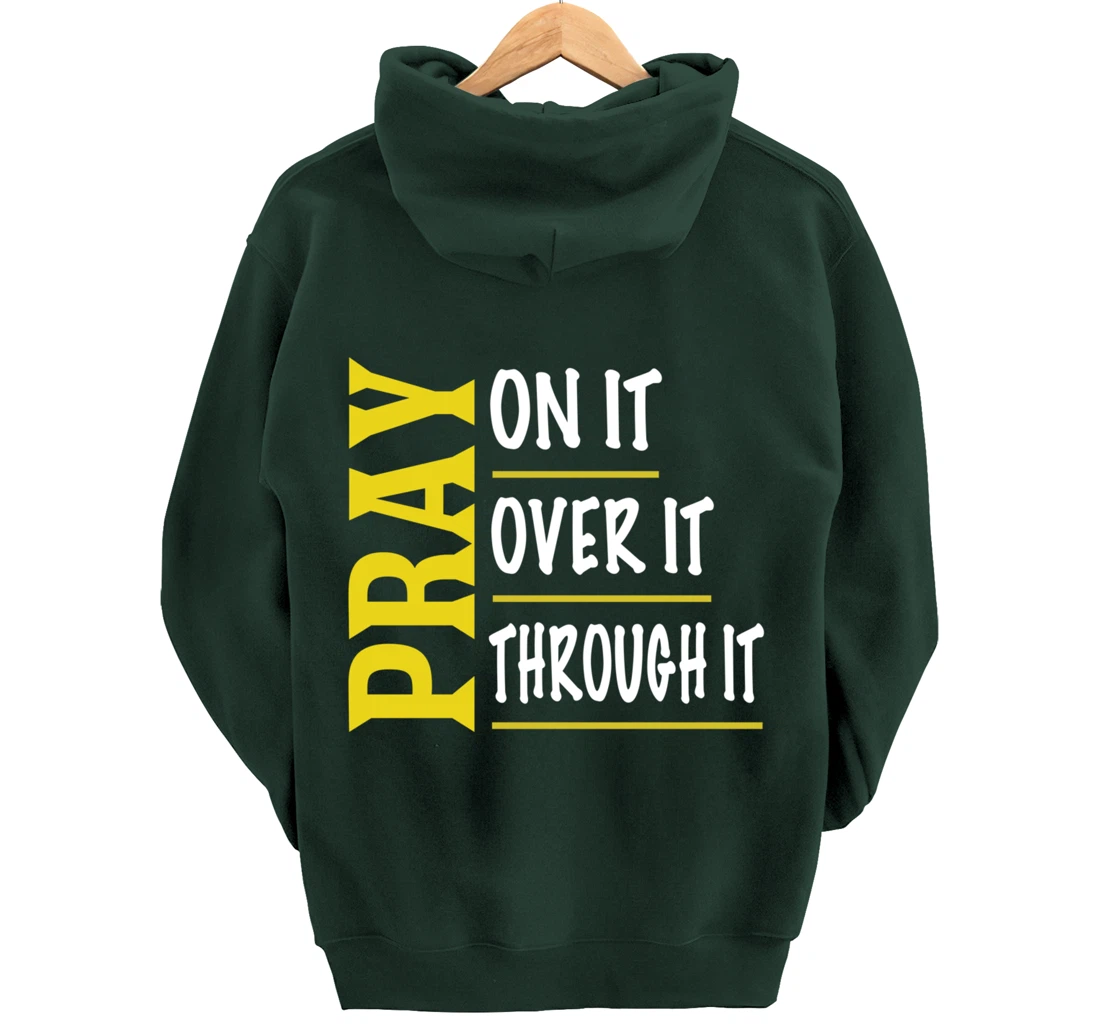 Christian Gifts Women Men Pray To Make America Godly Again Pullover Hoodie