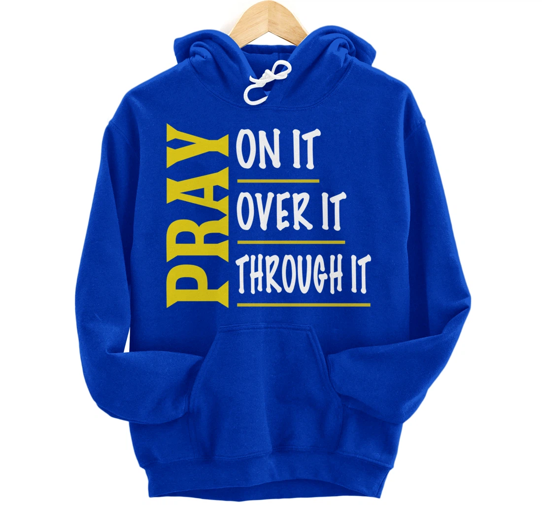 Christian Gifts Women Men Pray To Make America Godly Again Pullover Hoodie