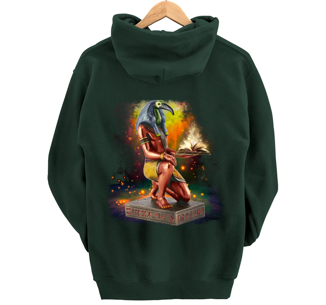 Thoth the Egyptian God of Knowledge Pullover Hoodie