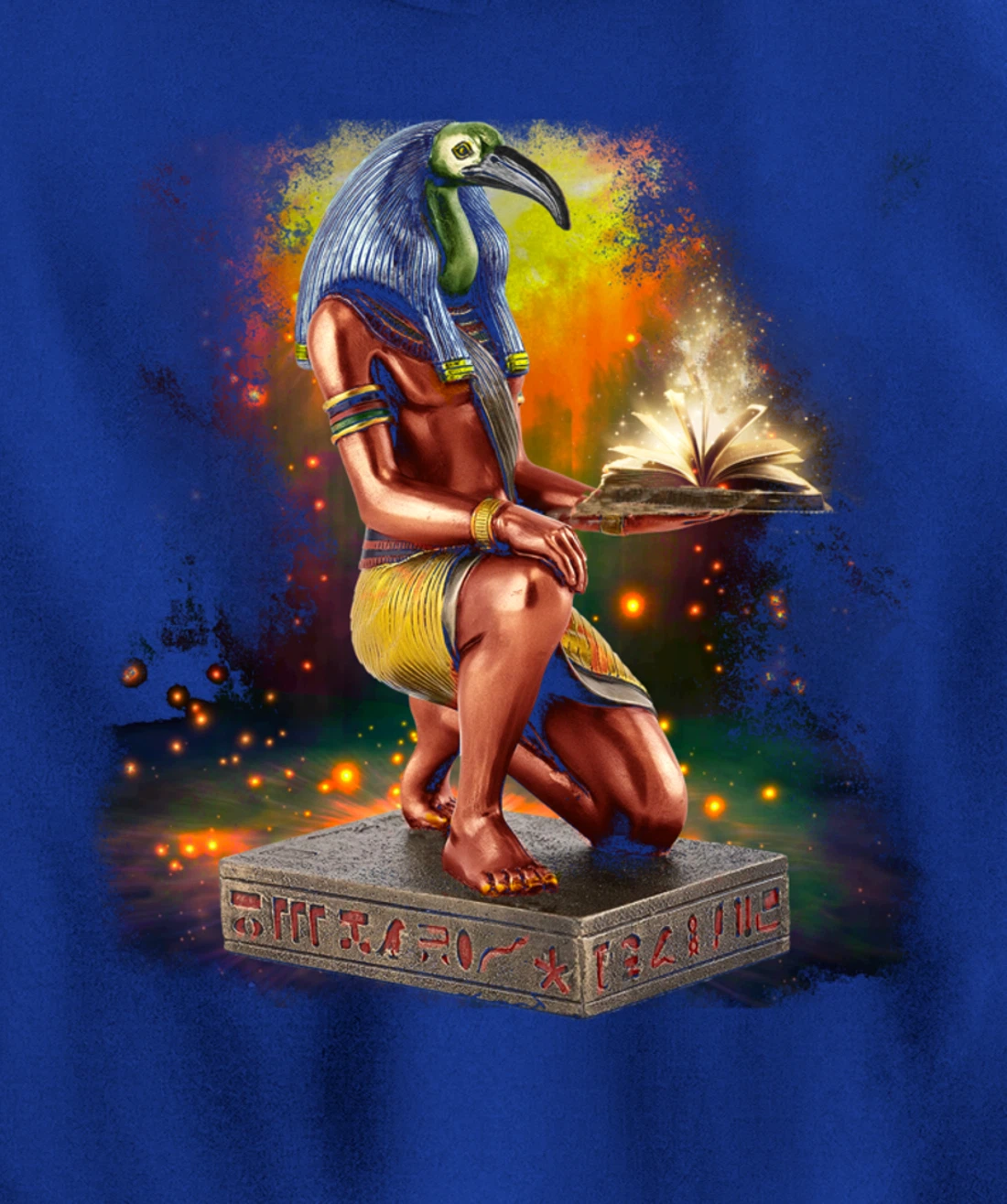 Thoth the Egyptian God of Knowledge Pullover Hoodie