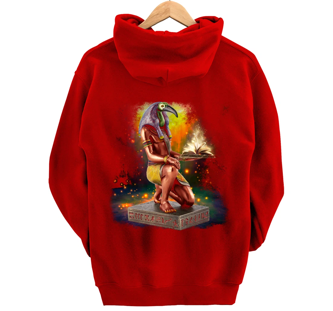 Thoth the Egyptian God of Knowledge Pullover Hoodie