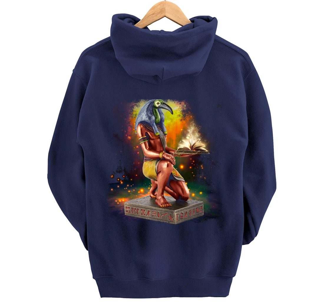 Thoth the Egyptian God of Knowledge Pullover Hoodie