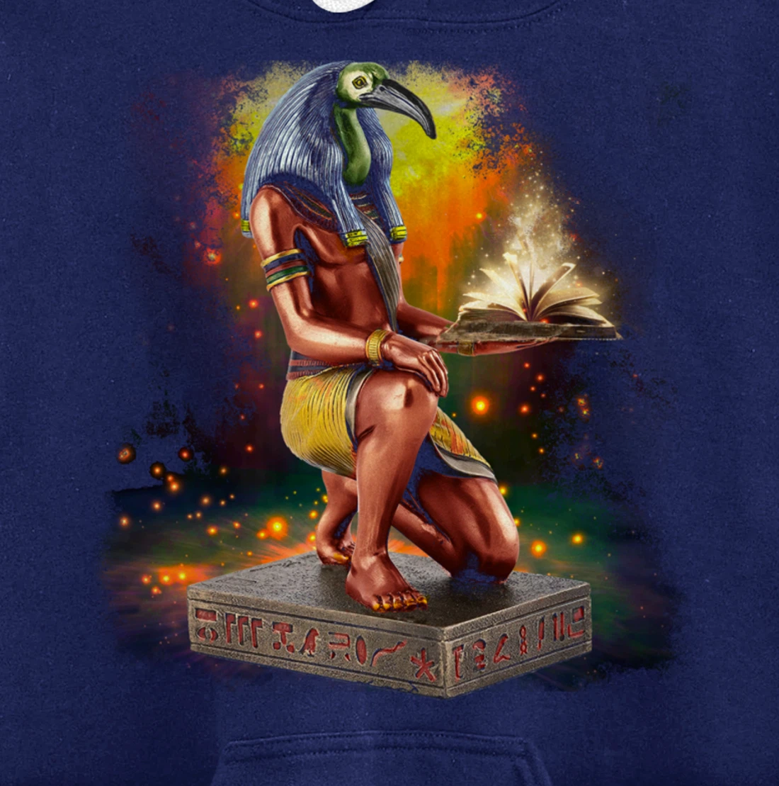 Thoth the Egyptian God of Knowledge Pullover Hoodie