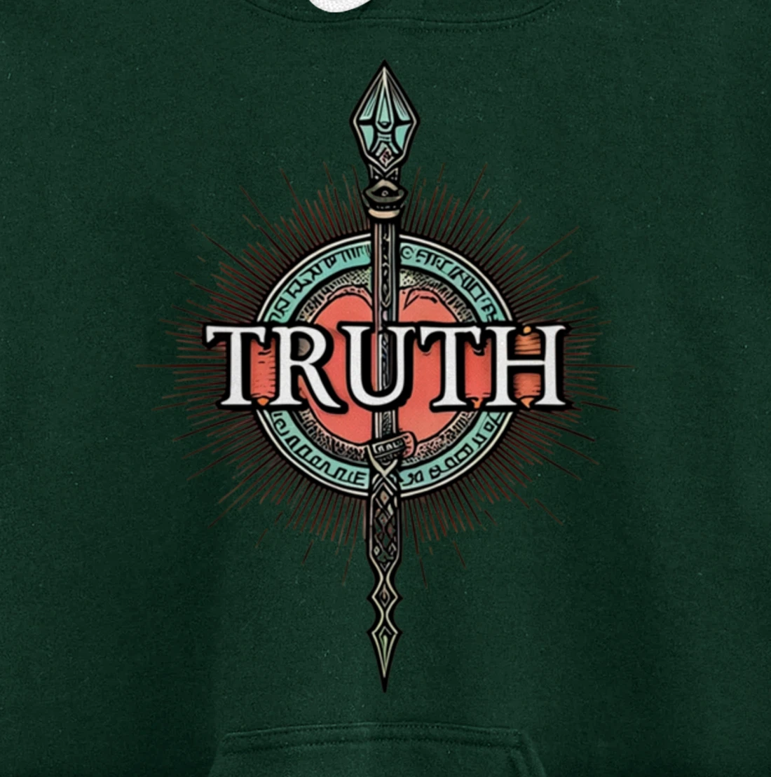 TRUTH - Honesty, Spirituality, Politics, Meditation Love God Pullover Hoodie