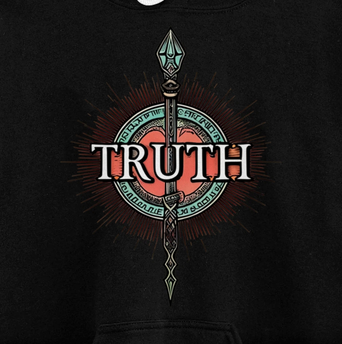 TRUTH - Honesty, Spirituality, Politics, Meditation Love God Pullover Hoodie