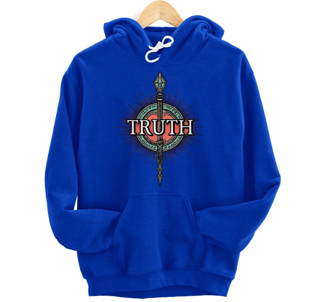 TRUTH - Honesty, Spirituality, Politics, Meditation Love God Pullover Hoodie