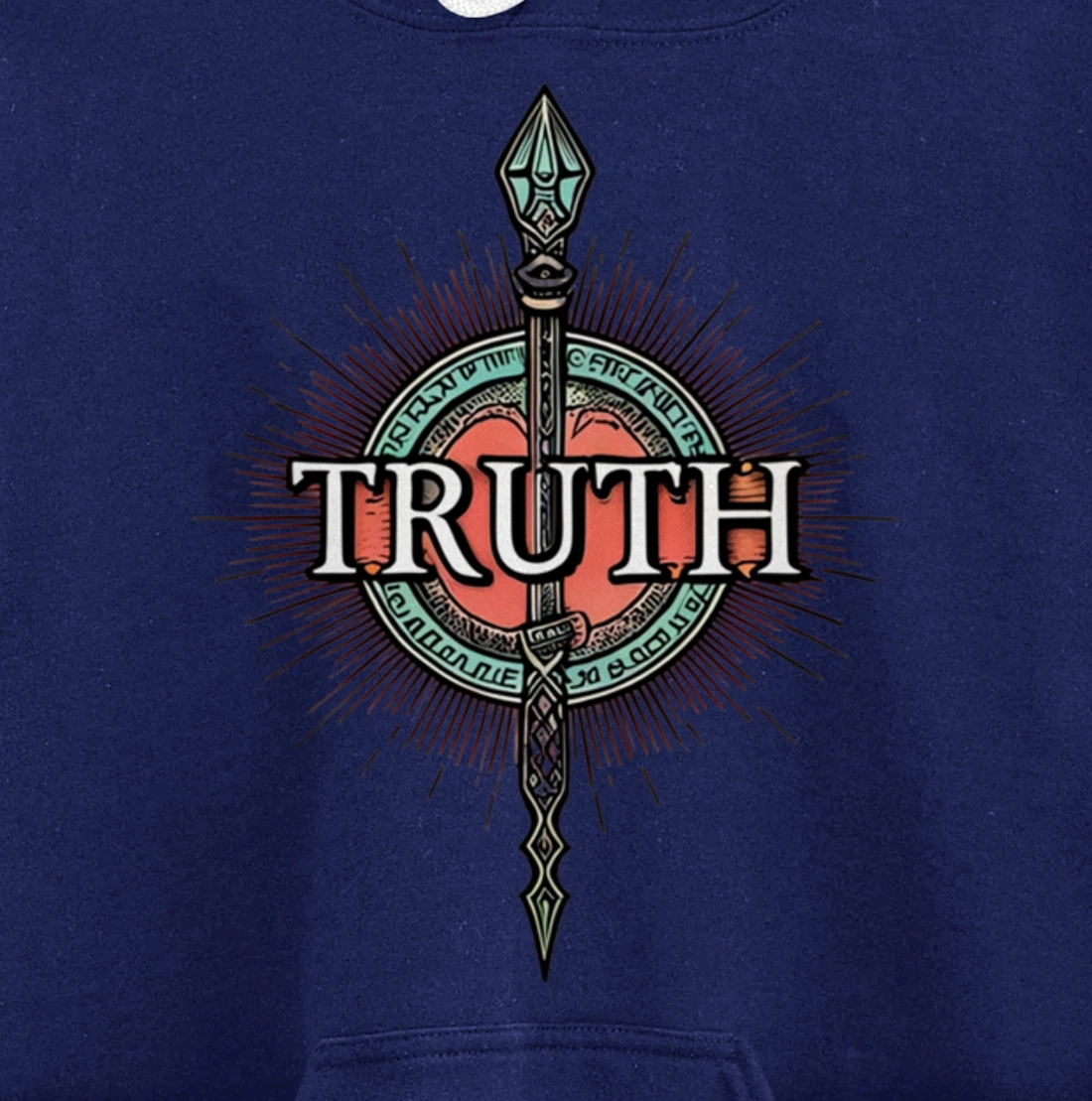 TRUTH - Honesty, Spirituality, Politics, Meditation Love God Pullover Hoodie