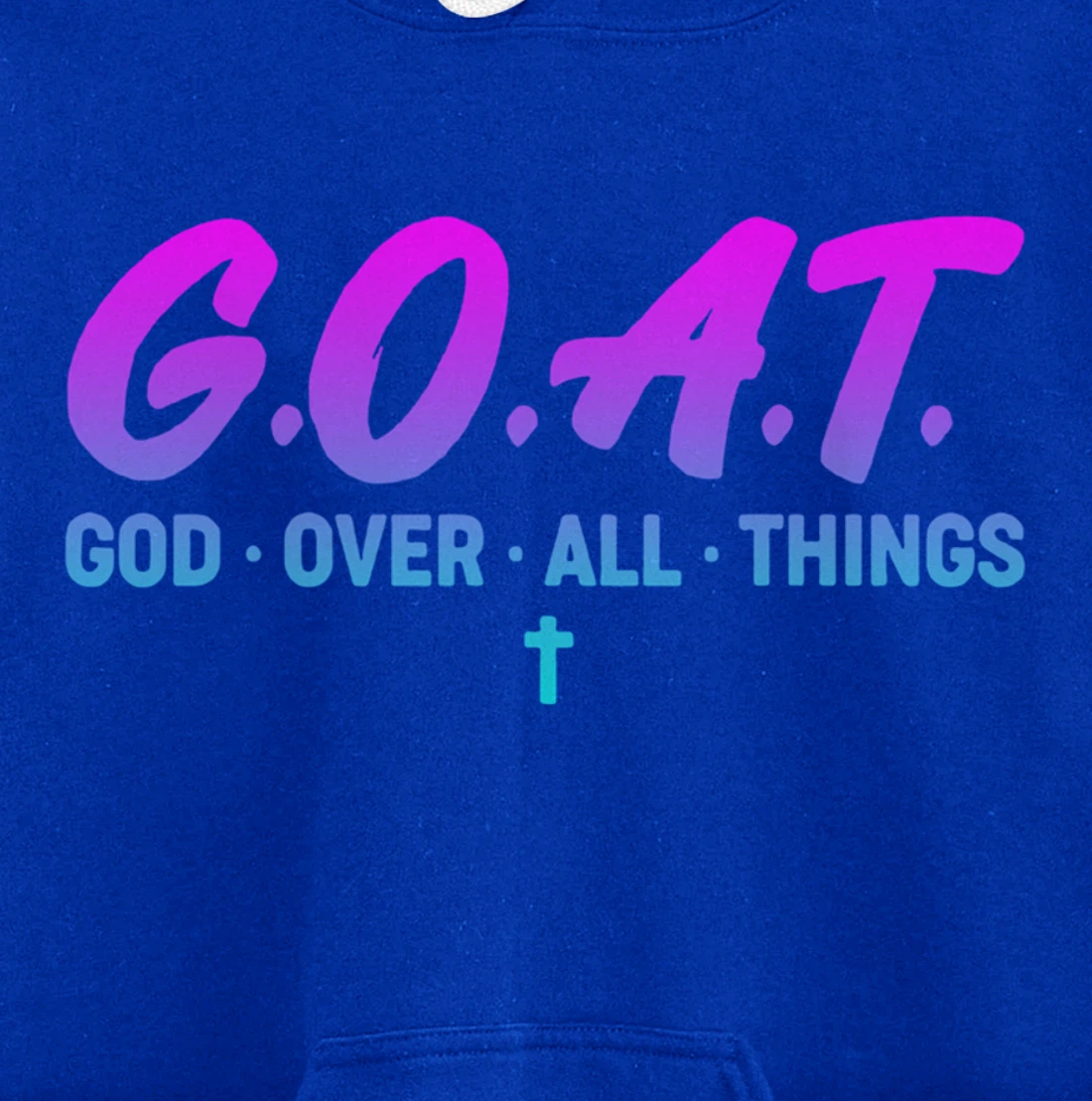 Funny God Christian Pullover Hoodie