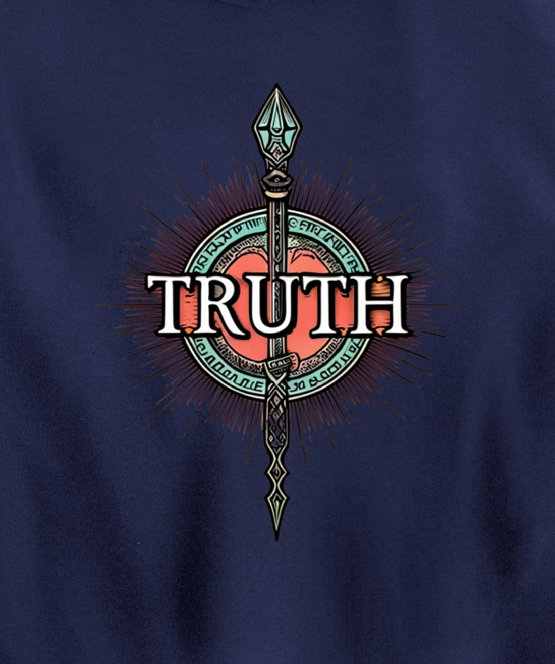 TRUTH - Honesty, Spirituality, Politics, Meditation Love God Pullover Hoodie