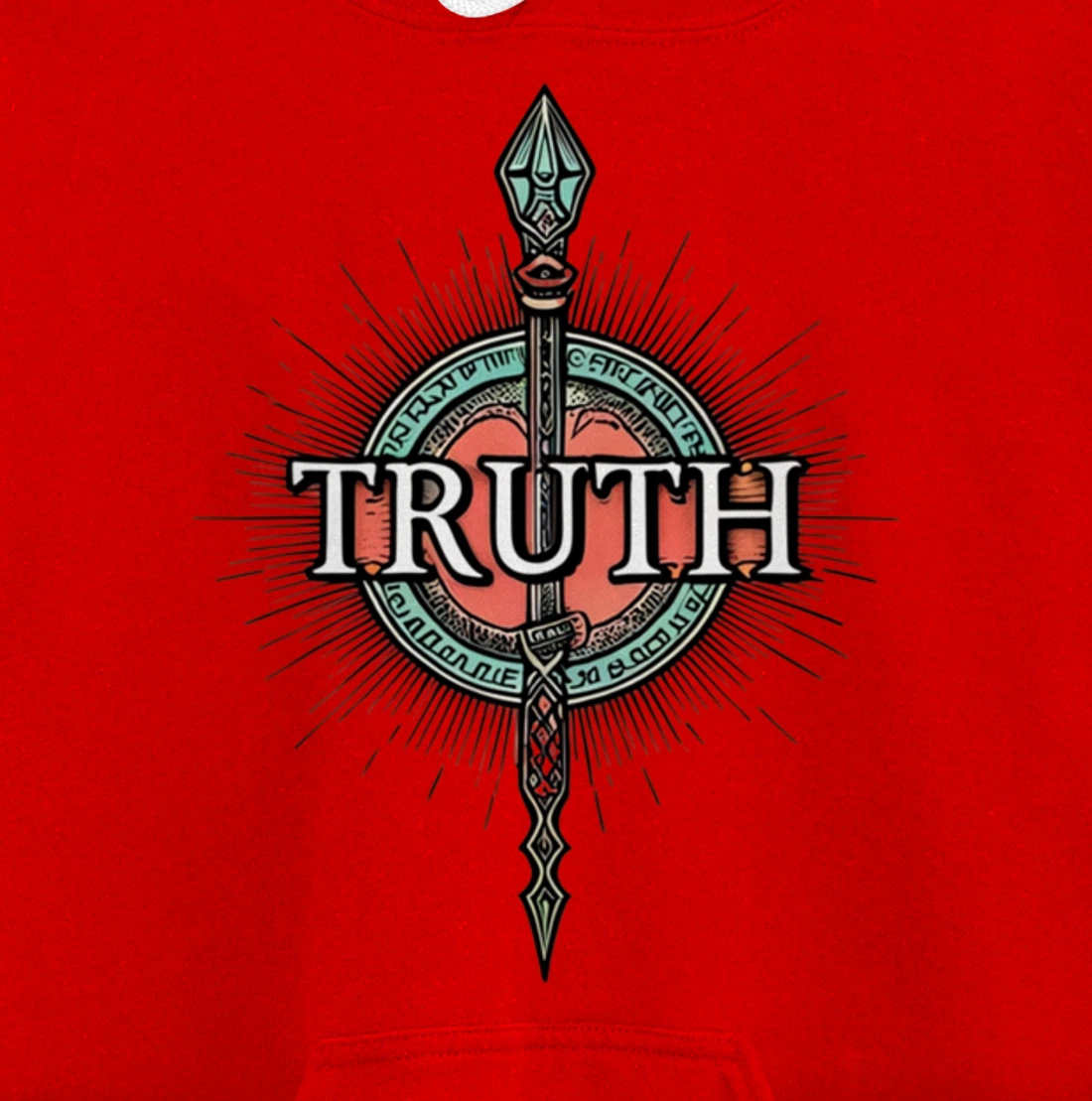 TRUTH - Honesty, Spirituality, Politics, Meditation Love God Pullover Hoodie