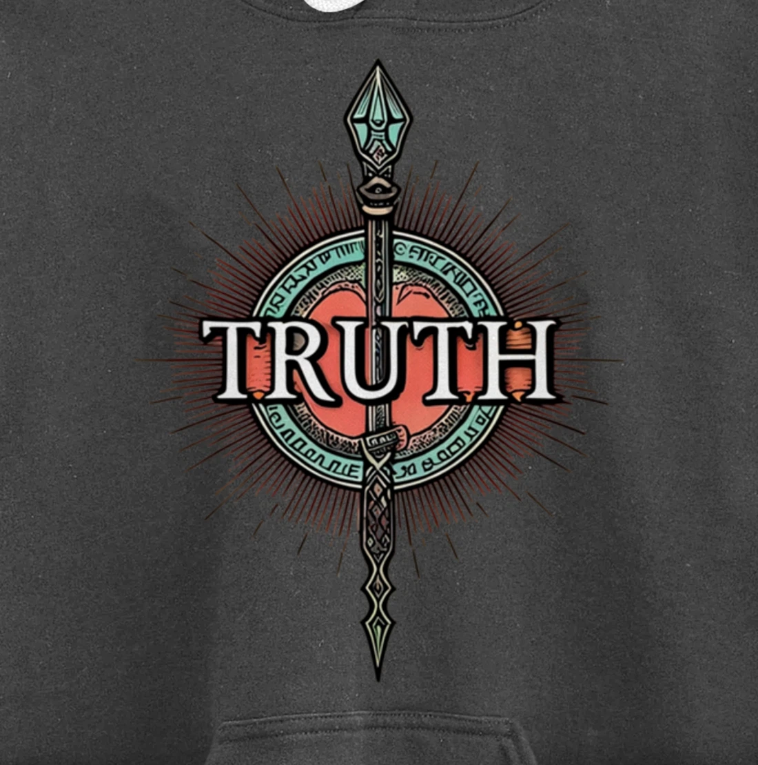 TRUTH - Honesty, Spirituality, Politics, Meditation Love God Pullover Hoodie