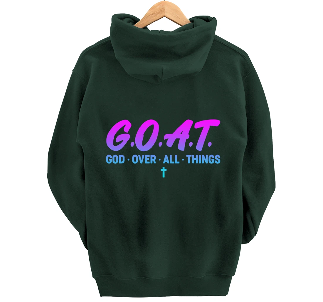 Funny God Christian Pullover Hoodie