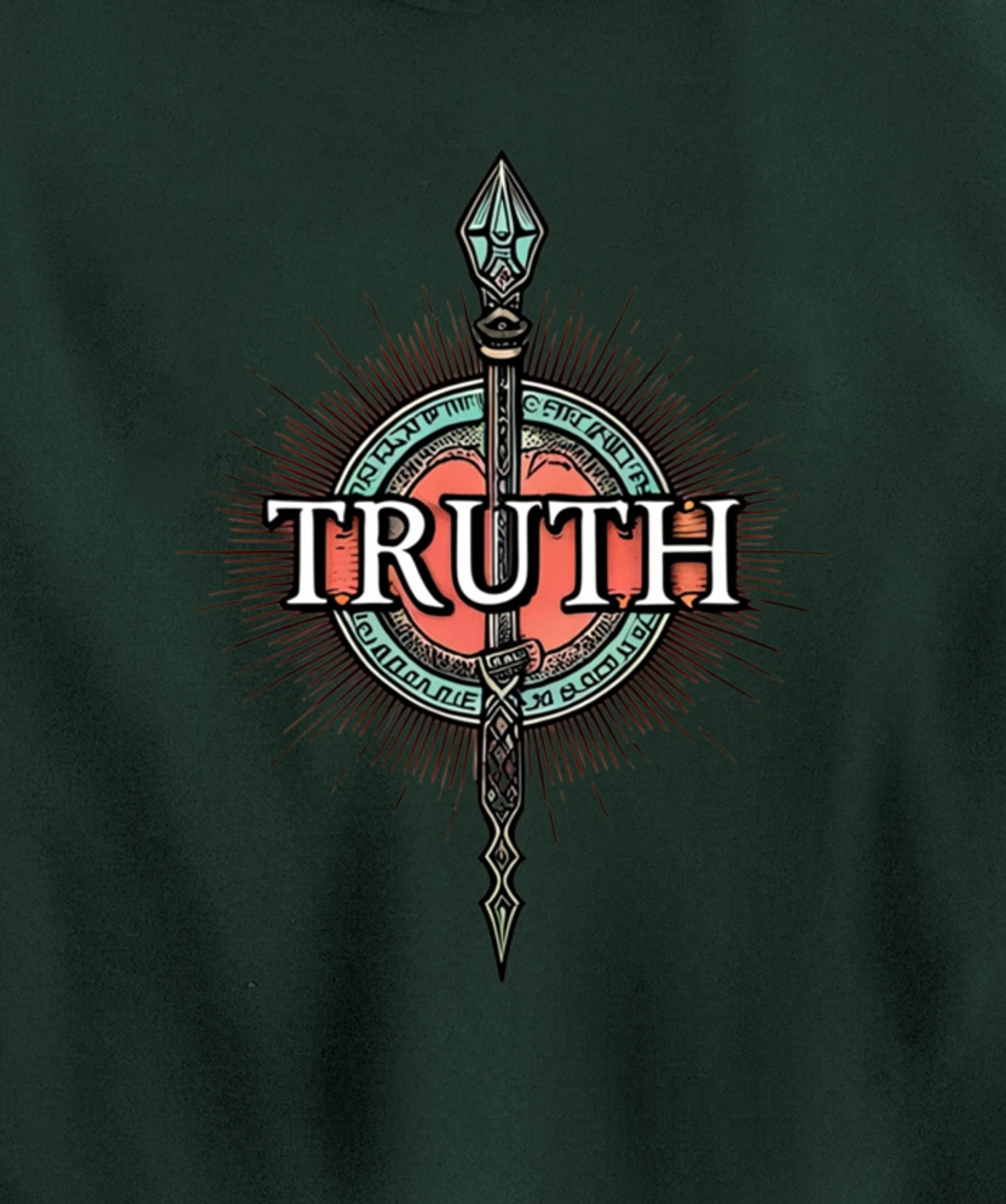 TRUTH - Honesty, Spirituality, Politics, Meditation Love God Pullover Hoodie