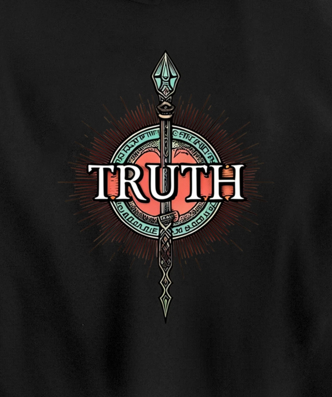 TRUTH - Honesty, Spirituality, Politics, Meditation Love God Pullover Hoodie