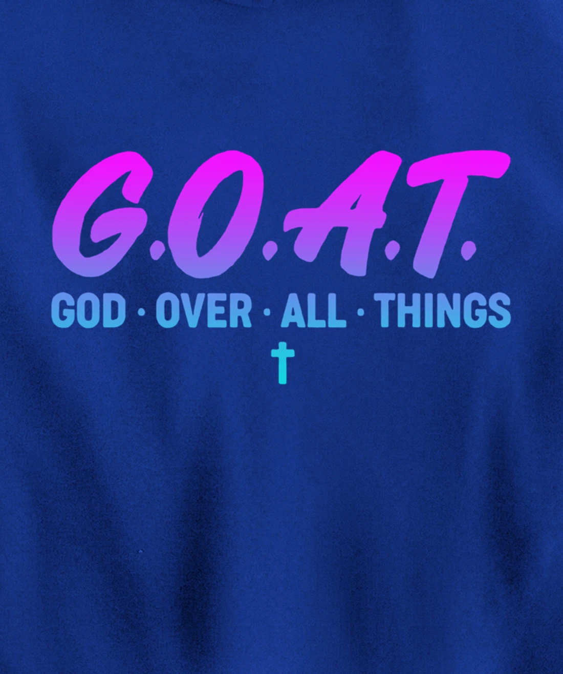 Funny God Christian Pullover Hoodie