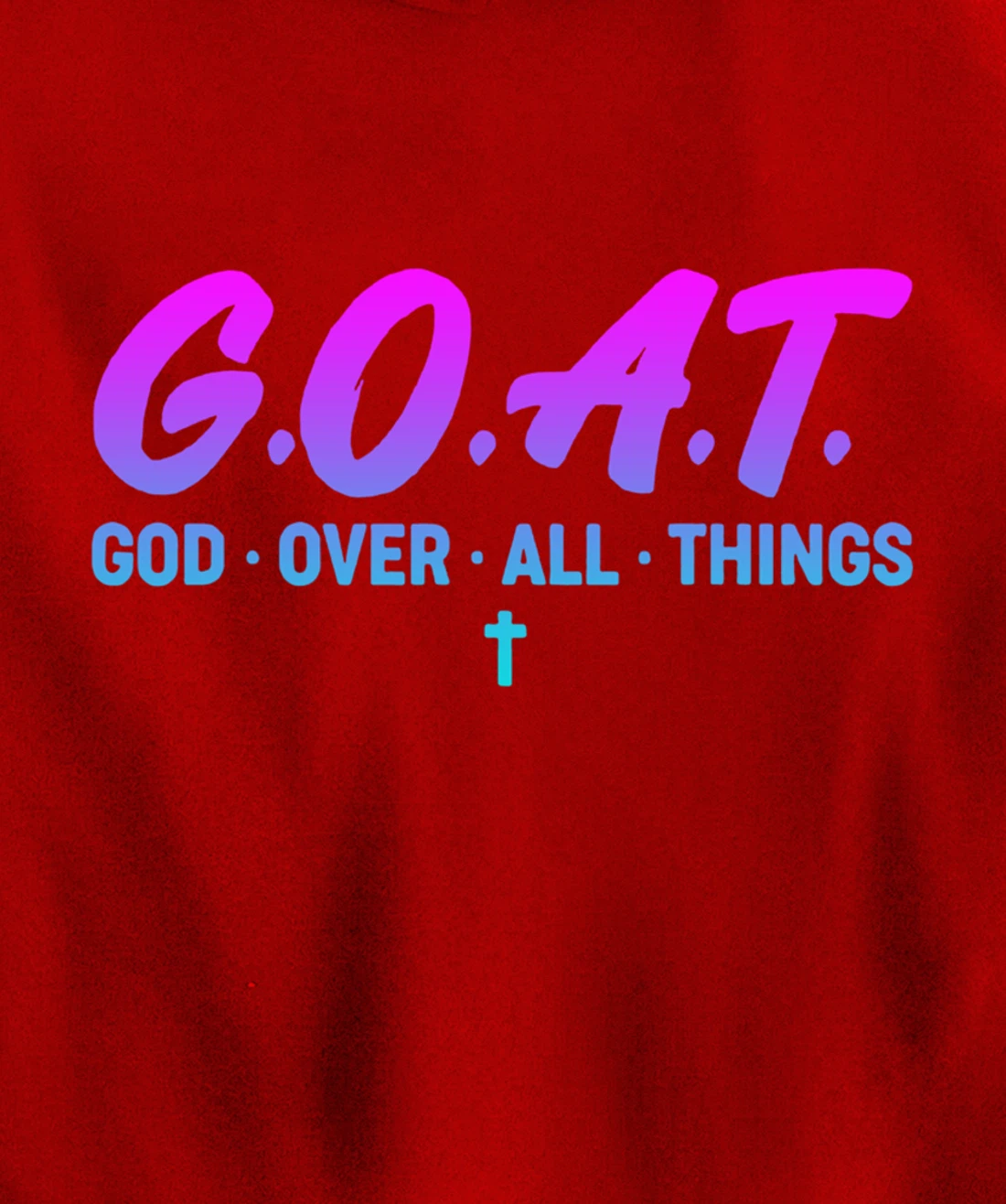 Funny God Christian Pullover Hoodie