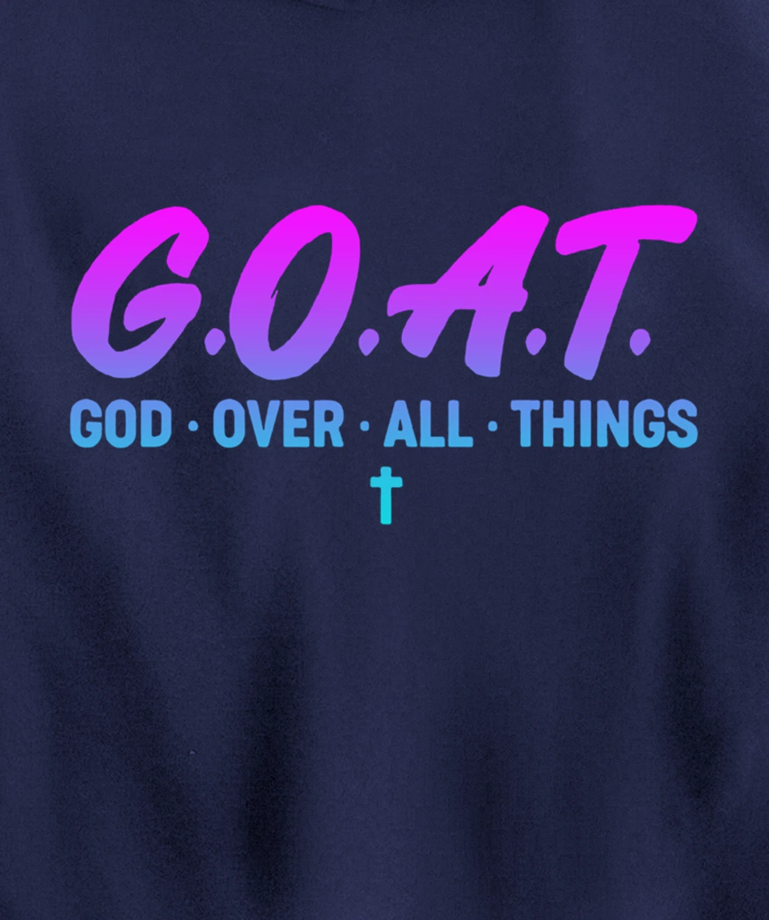 Funny God Christian Pullover Hoodie